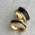 gold bobbin † black